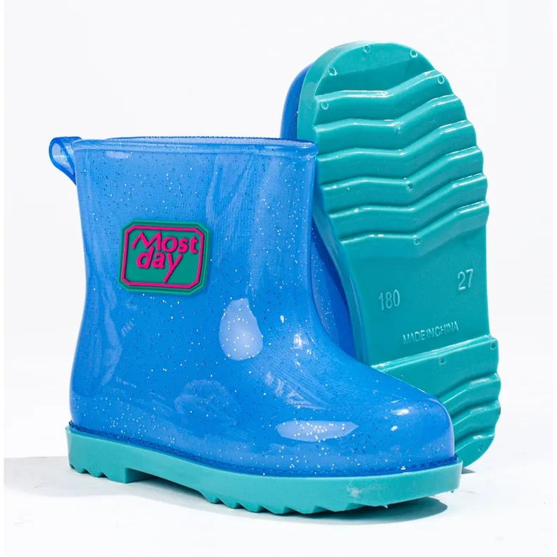 Shelovet blue galoshes for boy