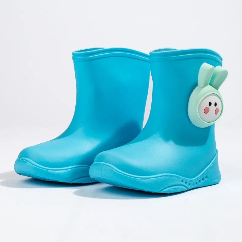 Shelovet boys' blue galoshes