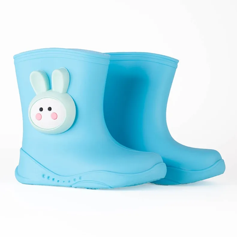 Shelovet boys' blue galoshes