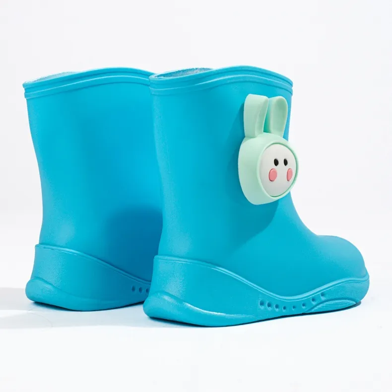 Shelovet boys' blue galoshes