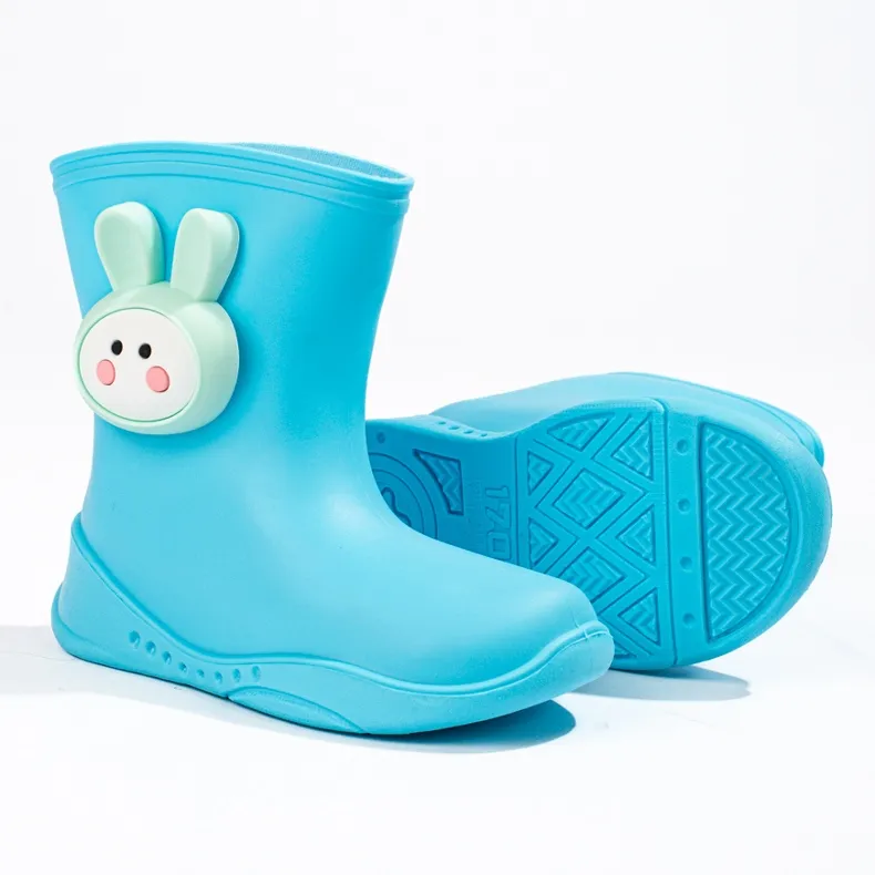 Shelovet boys' blue galoshes