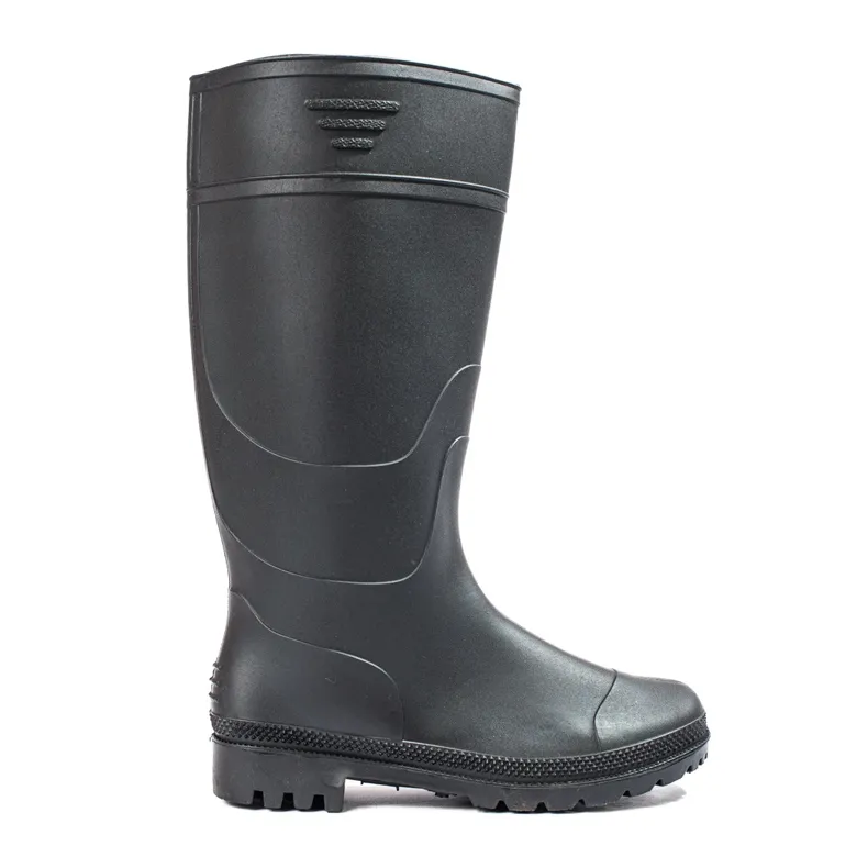 Shelovet men's galoshes with a high upper black