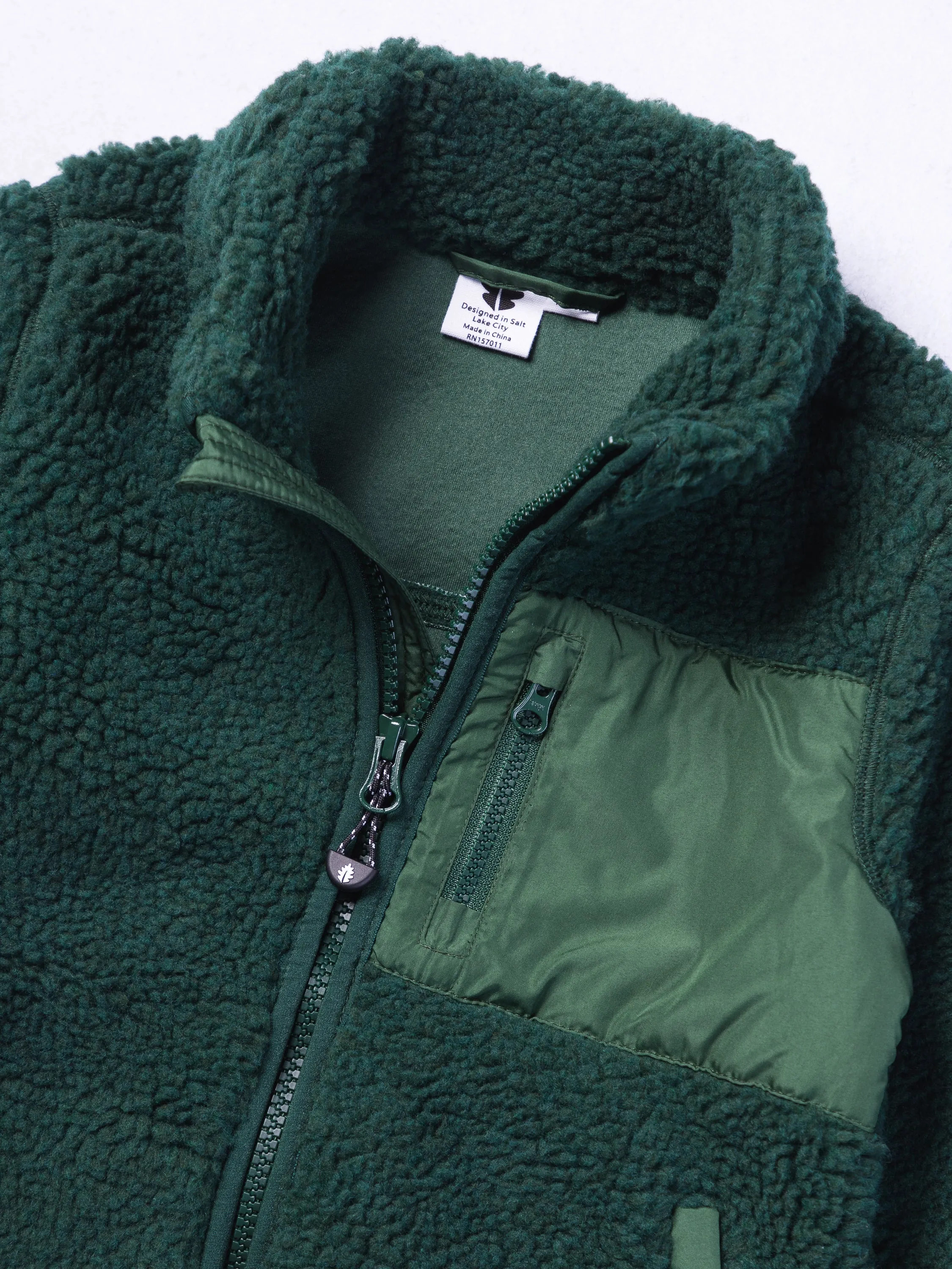 Sherpa Fleece (Forest Green)