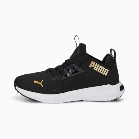 SOFTRIDE Enzo NXT Women's Running Shoes | Puma Black-Puma Team Gold | PUMA Shop All Puma | PUMA 