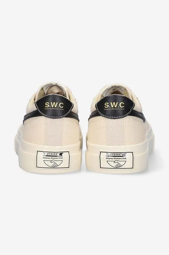 Stepney Workers Club sneakers Dellow S-Strike Canvas beige color