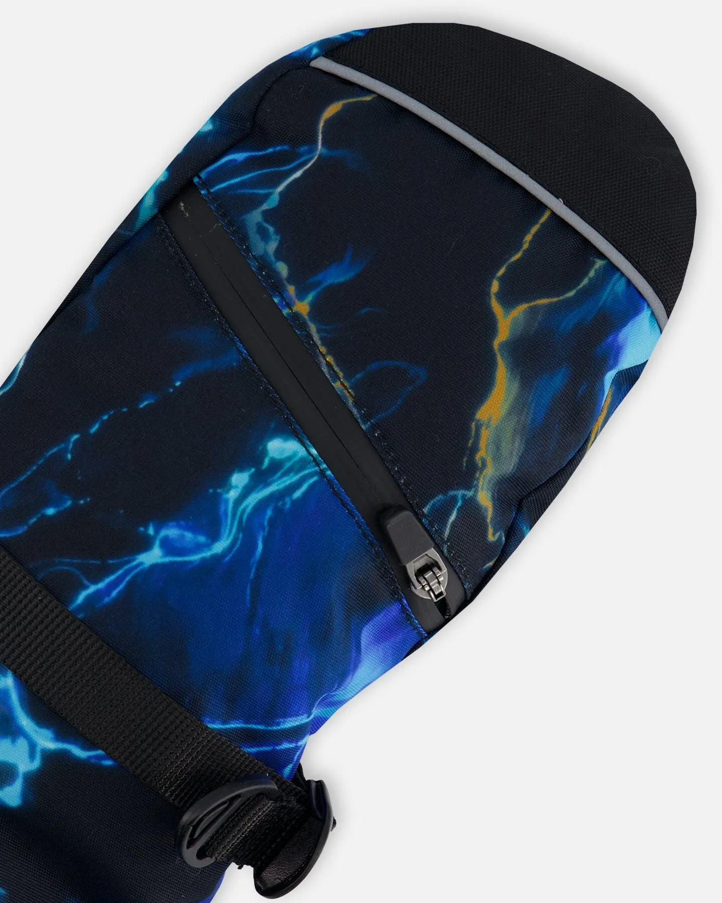 TEKNIK Mittens Black Printed Storm