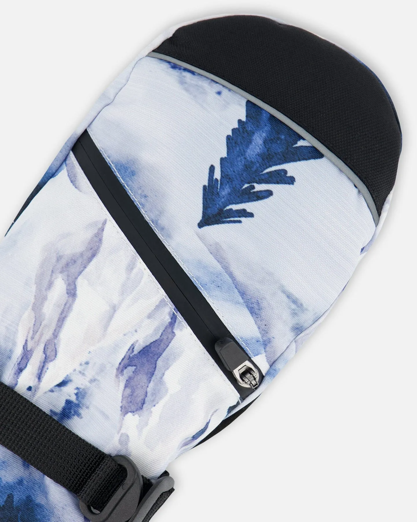 TEKNIK Mittens Printed Watercolor Pine