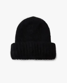 Teurn Studios Mohair Beanie Black