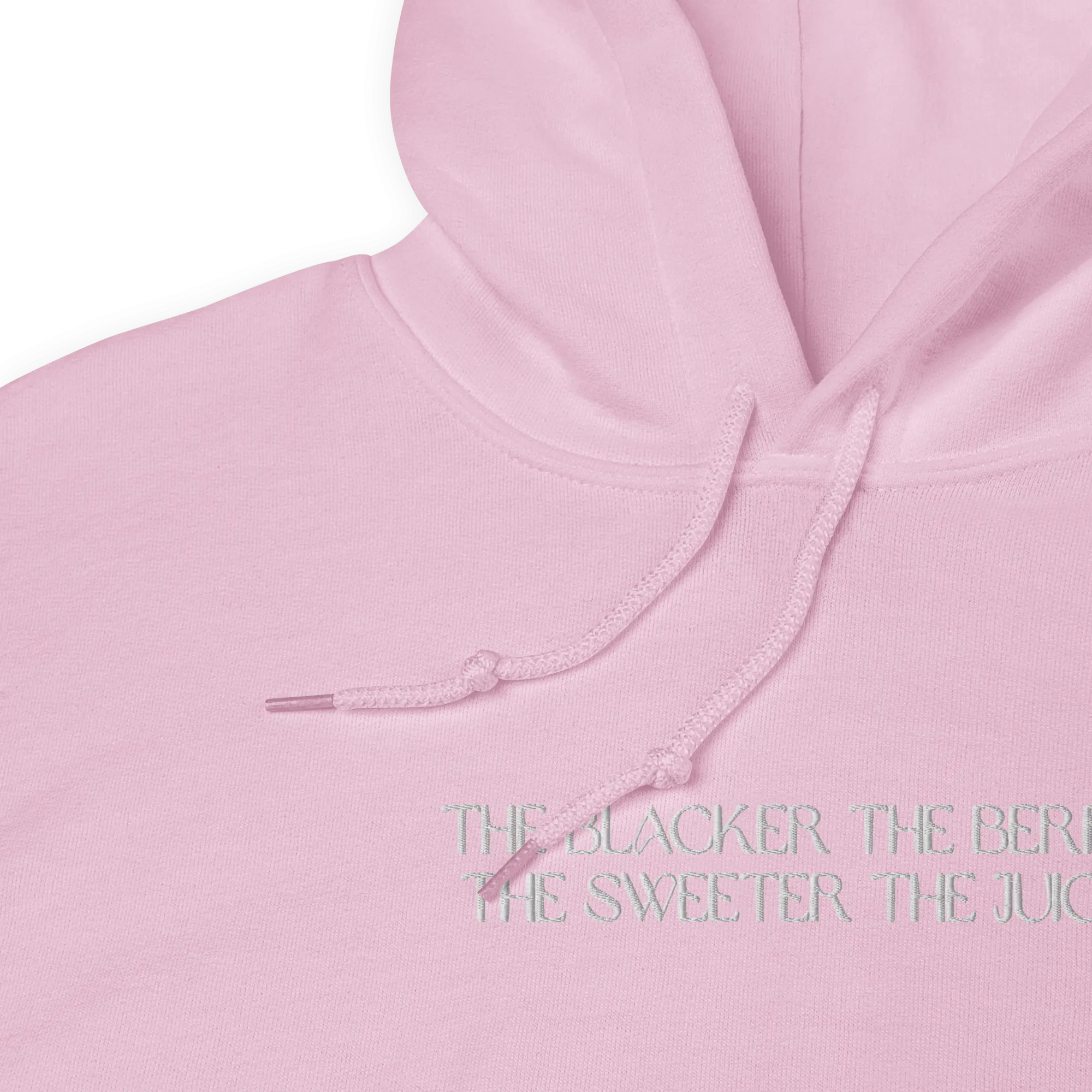 The Blacker the Berry... Embroidered Hoodie