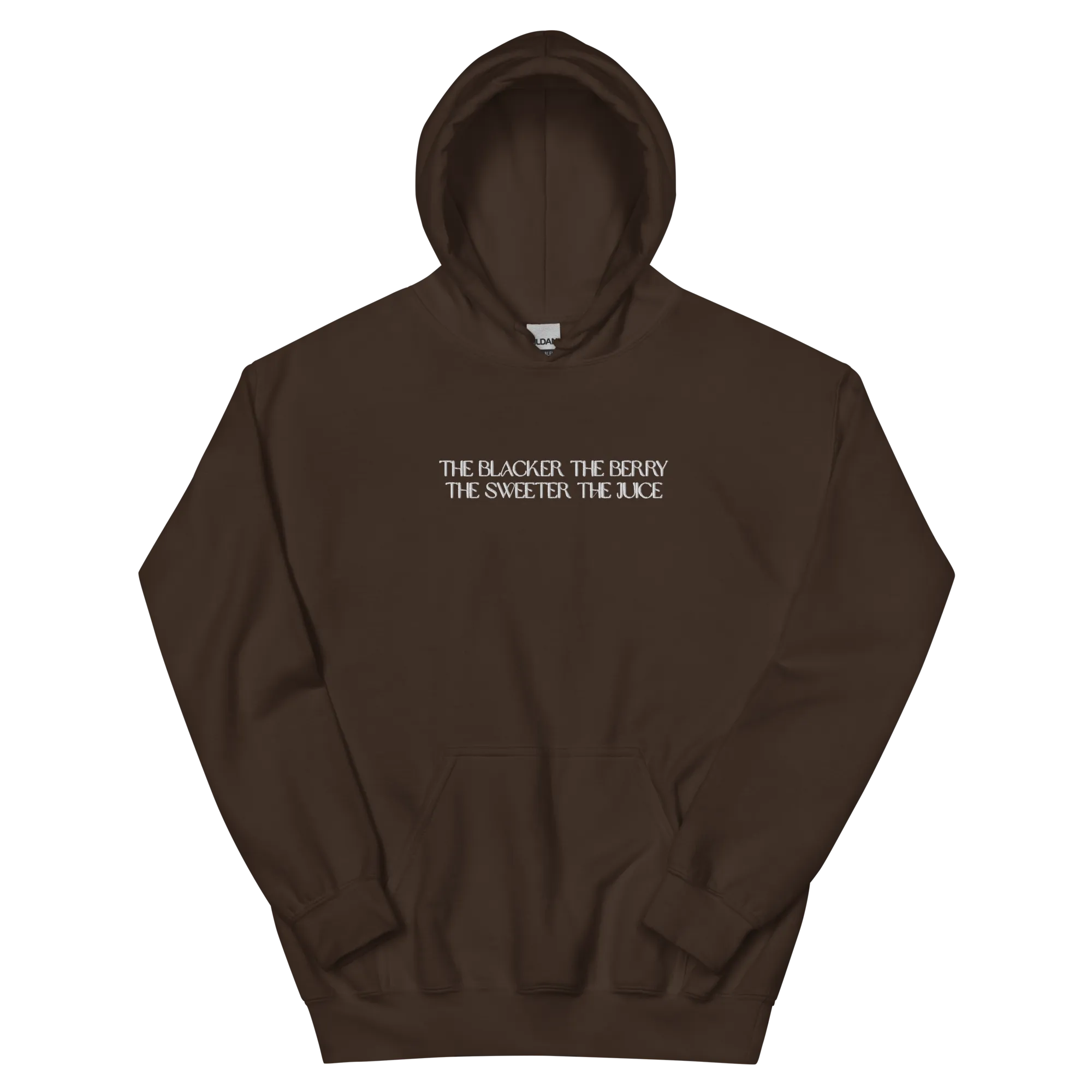 The Blacker the Berry... Embroidered Hoodie