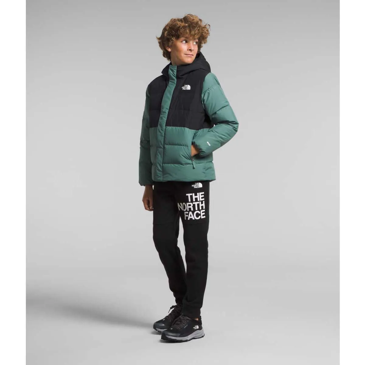 The North Face Boy's North Down Fleece-Lined Parka