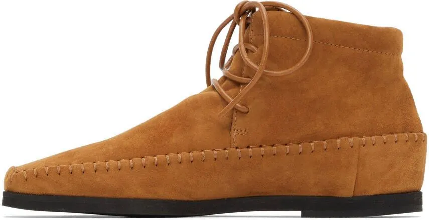 TOTEME Suede High Top Moccasins