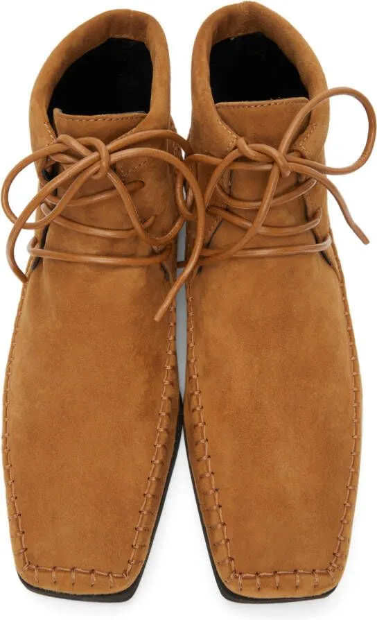 TOTEME Suede High Top Moccasins