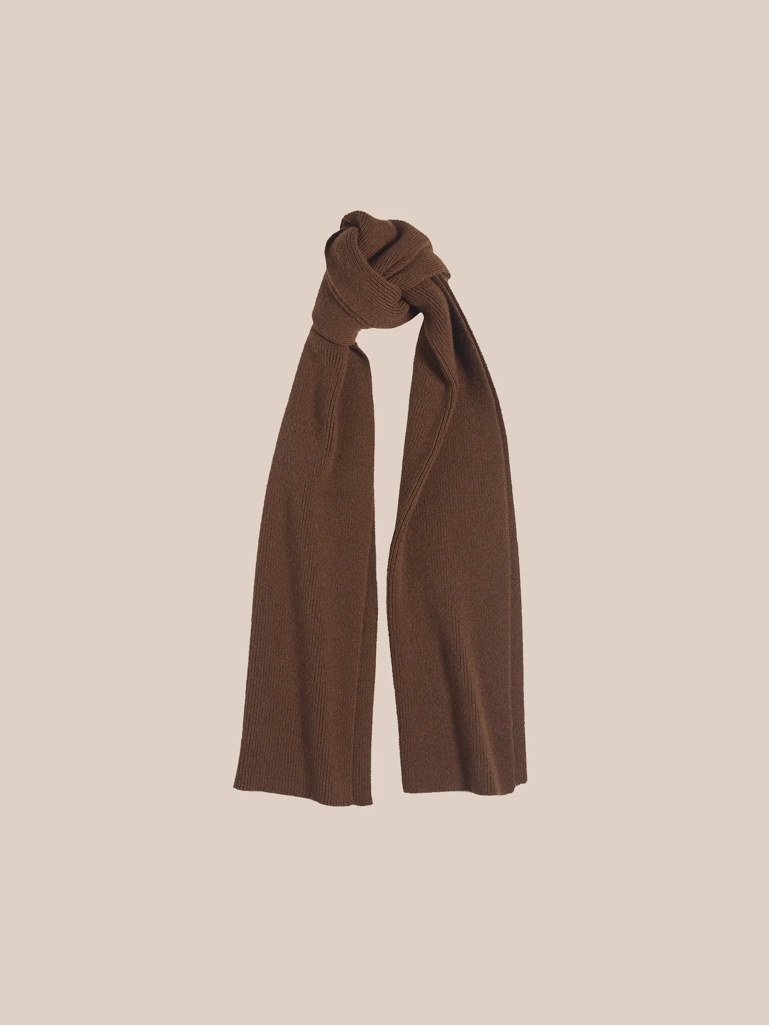 Tricot x Sabah Cashmere Scarf - Marron