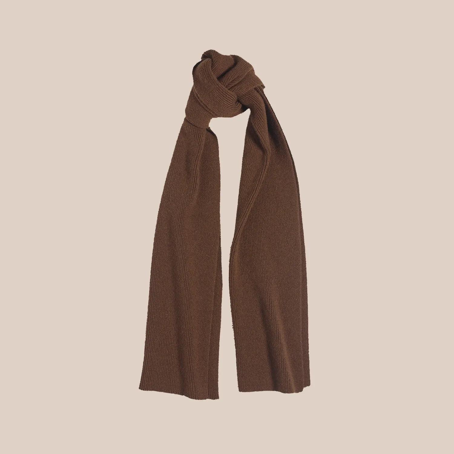 Tricot x Sabah Cashmere Scarf - Marron