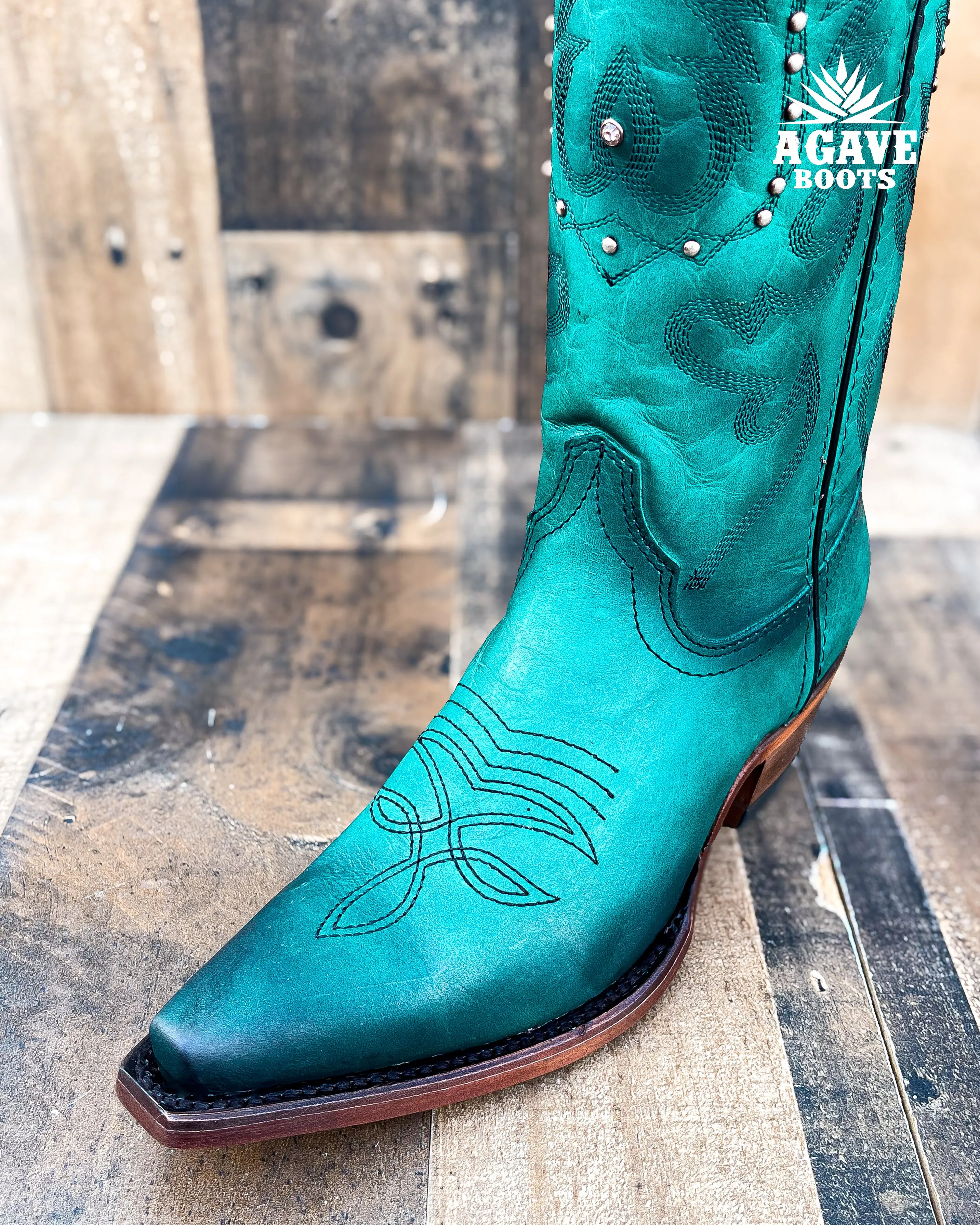 TURQUOISE | WOMEN COWBOY BOOTS