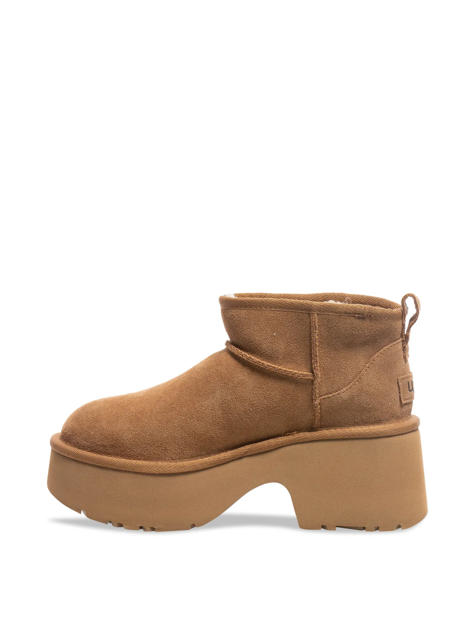 UGG BOOTS CLASSIC ULTRA MINI NEW HEIGHTS CHESTNUT