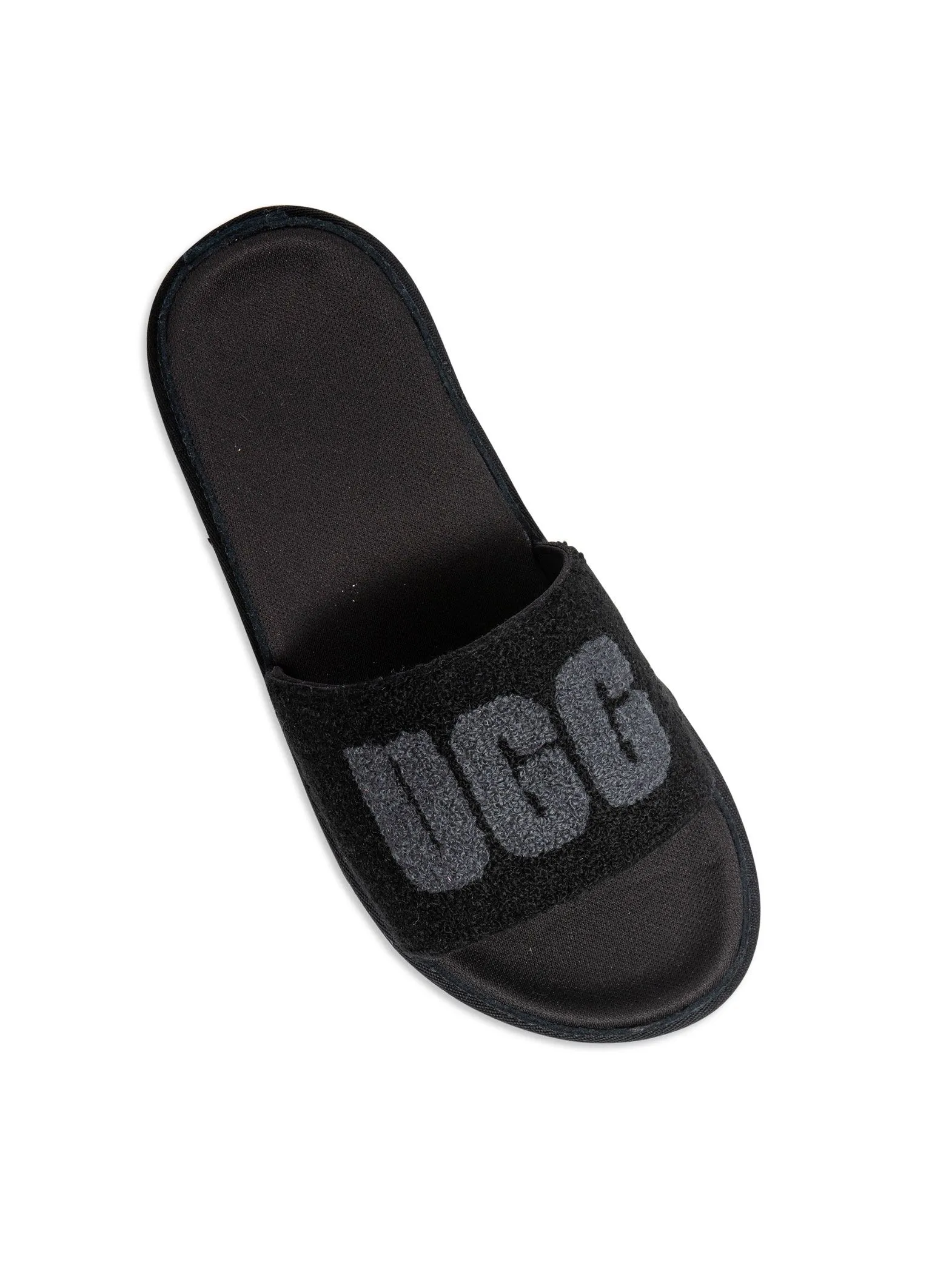 UGG SANDAL W LATON BLACK TERRY