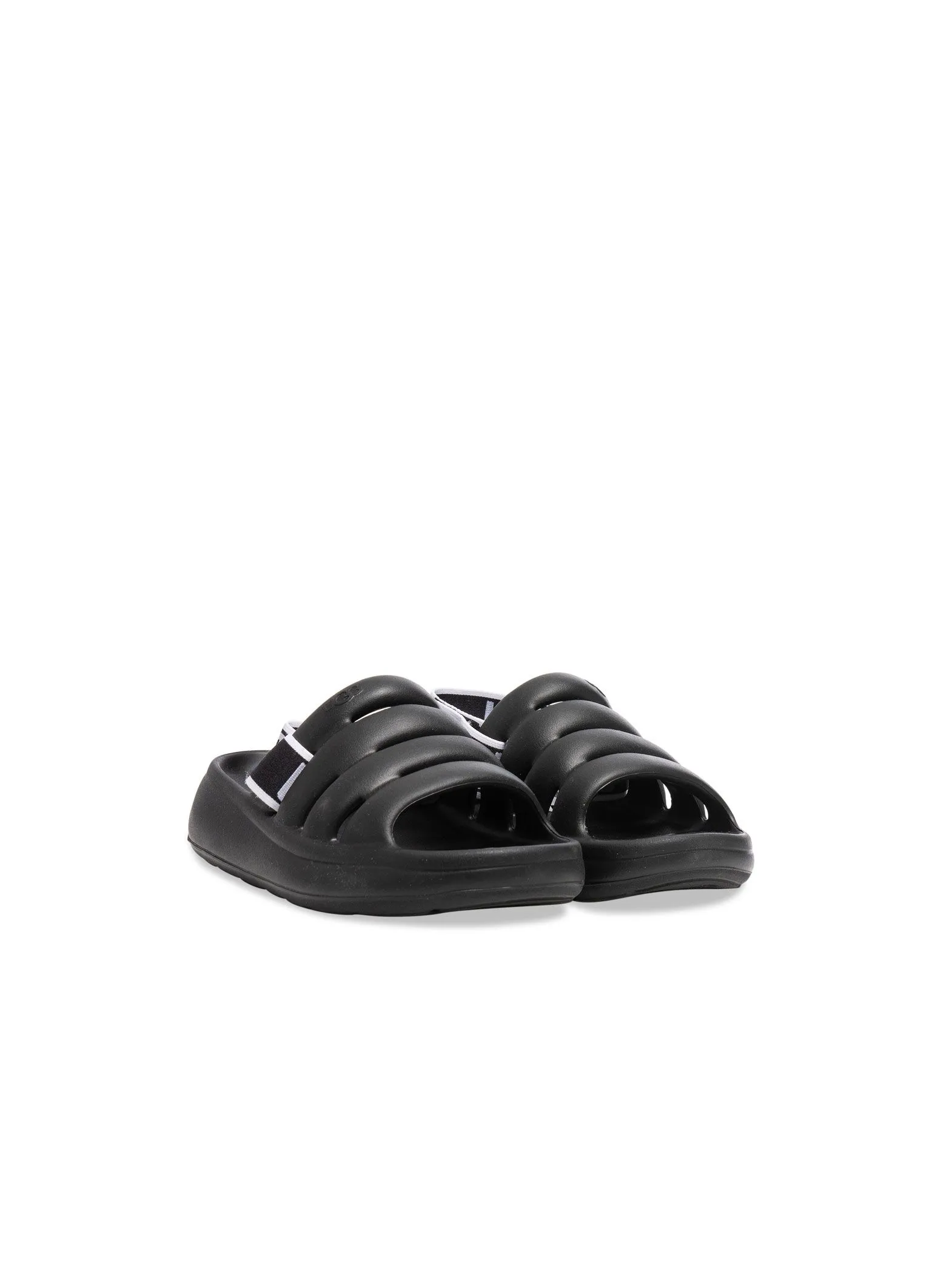 UGG SANDAL W LATON BLACK TERRY