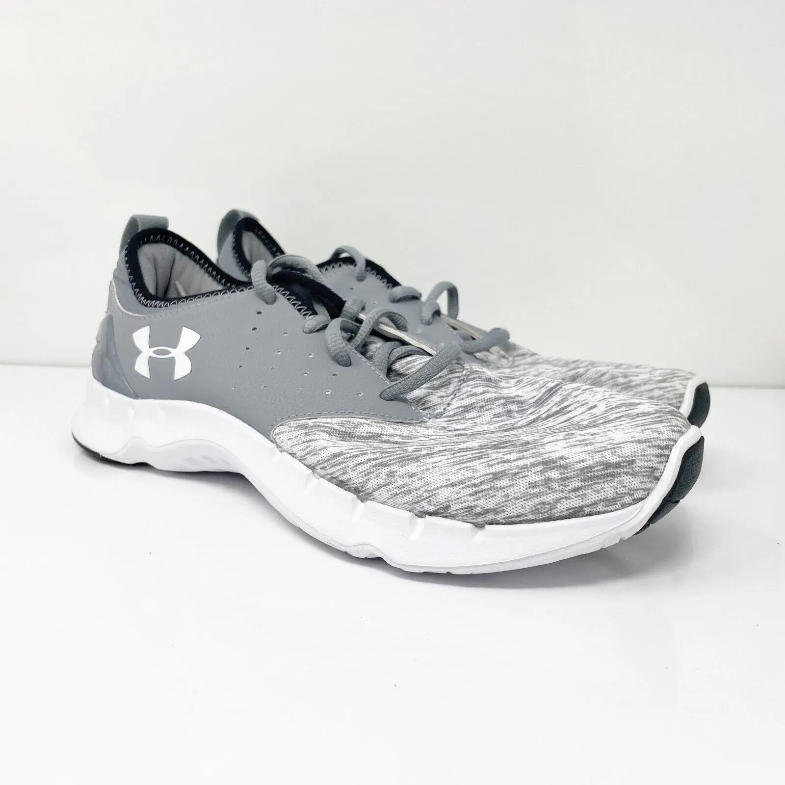 Under Armour Mens Flow Twist 1265282-100 Gray Running Shoes Sneakers 8.5