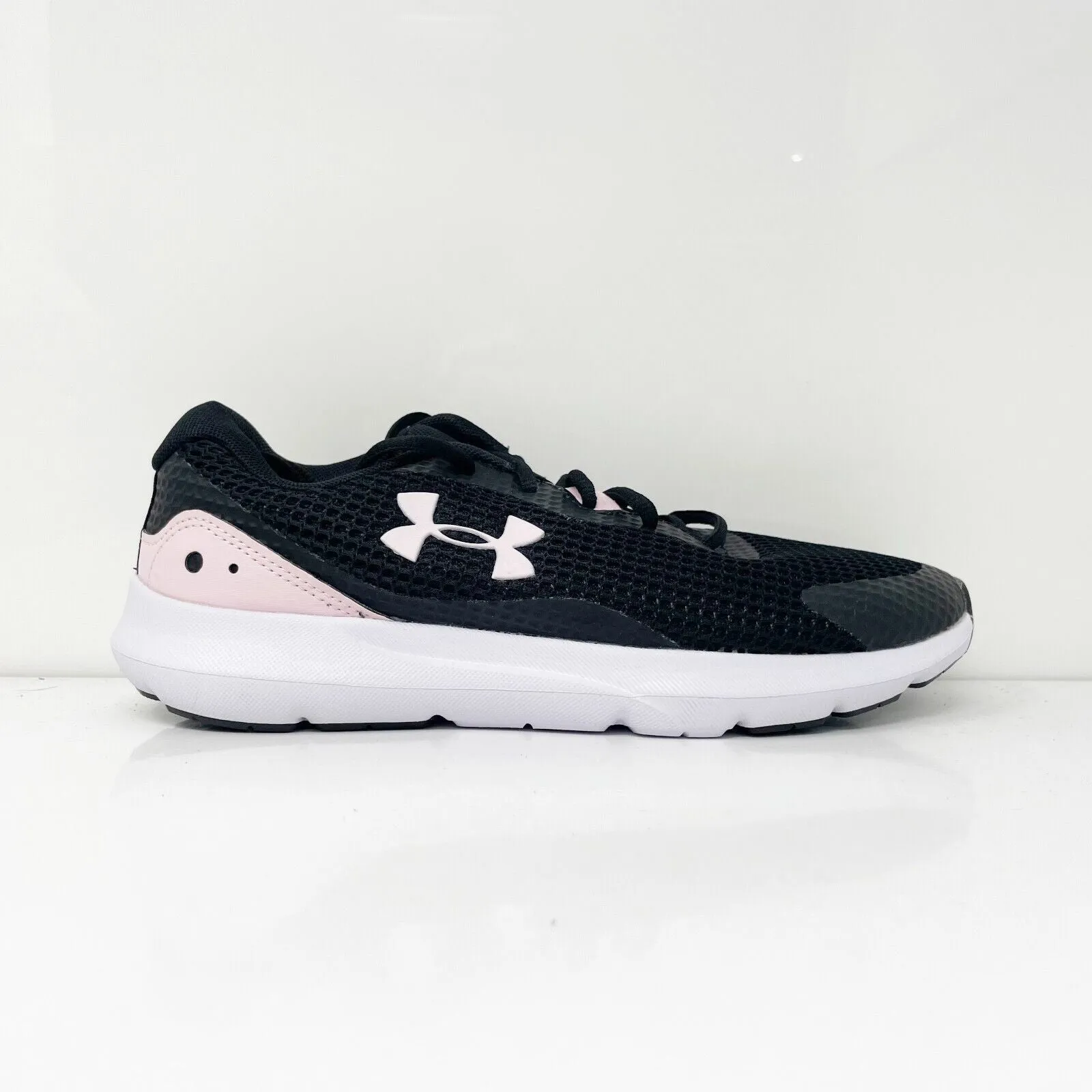 Under Armour Womens Surge 3 3024894-007 Black Running Shoes Sneakers Size 8.5