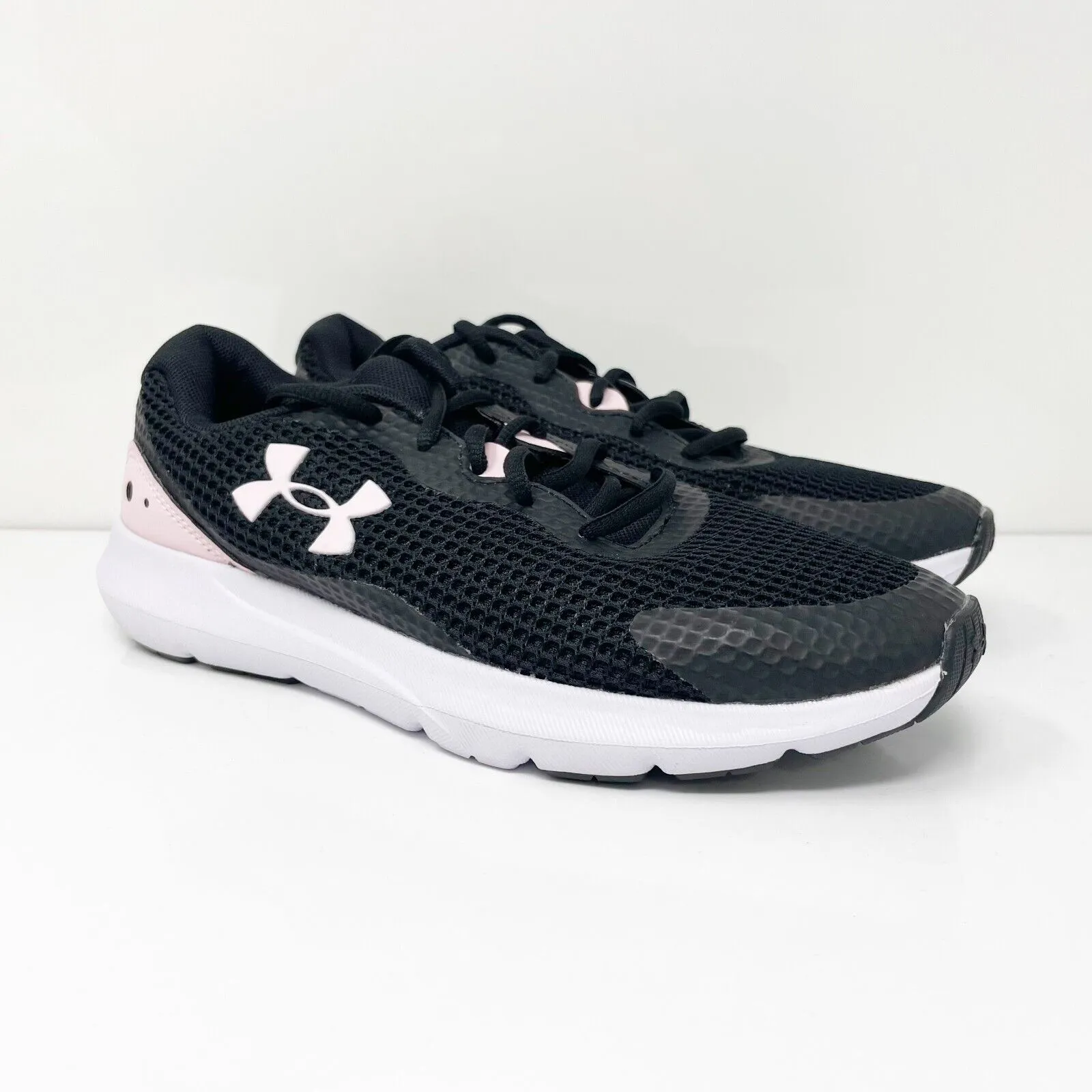 Under Armour Womens Surge 3 3024894-007 Black Running Shoes Sneakers Size 8.5