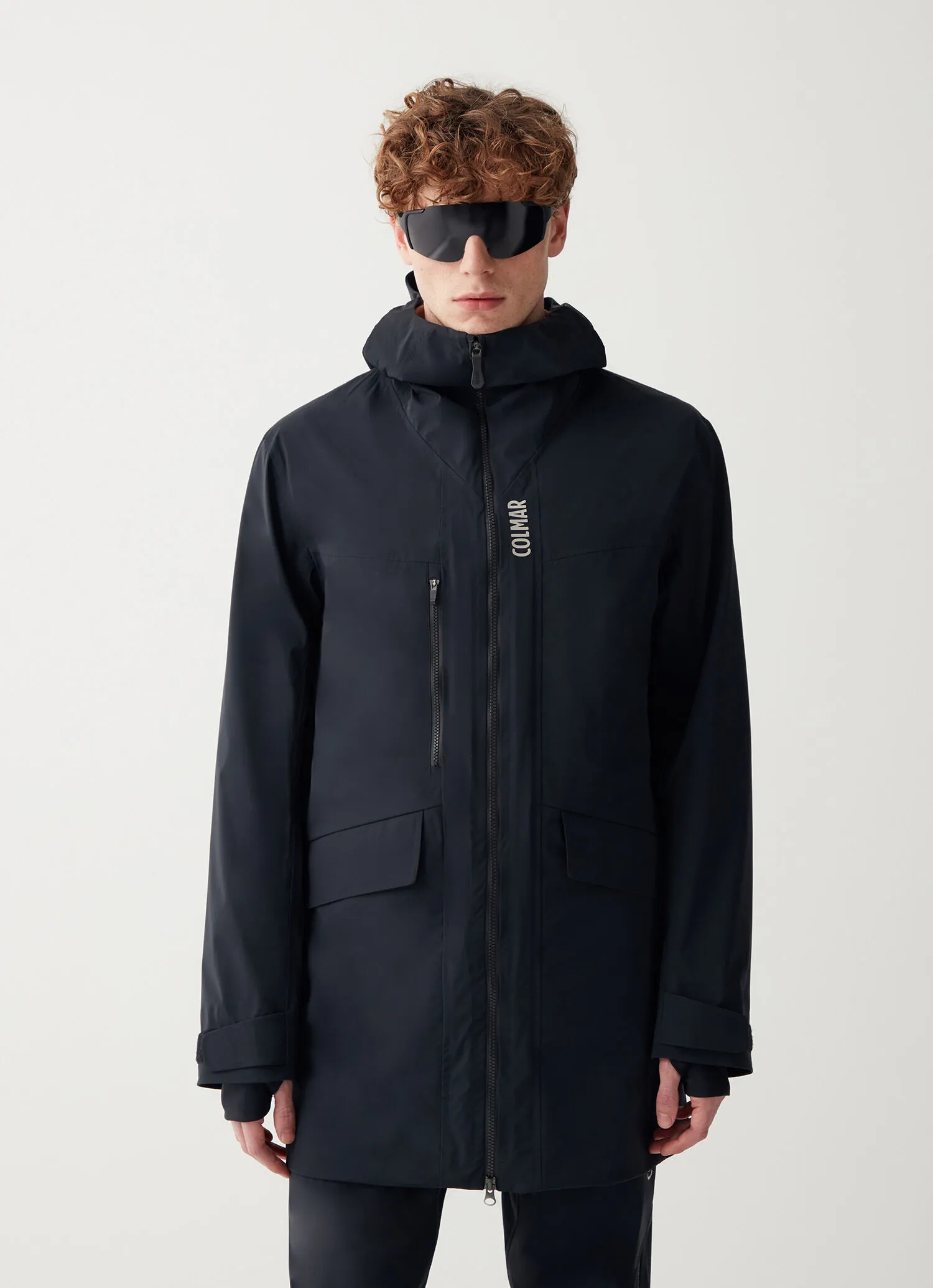 Unpadded shell coat-