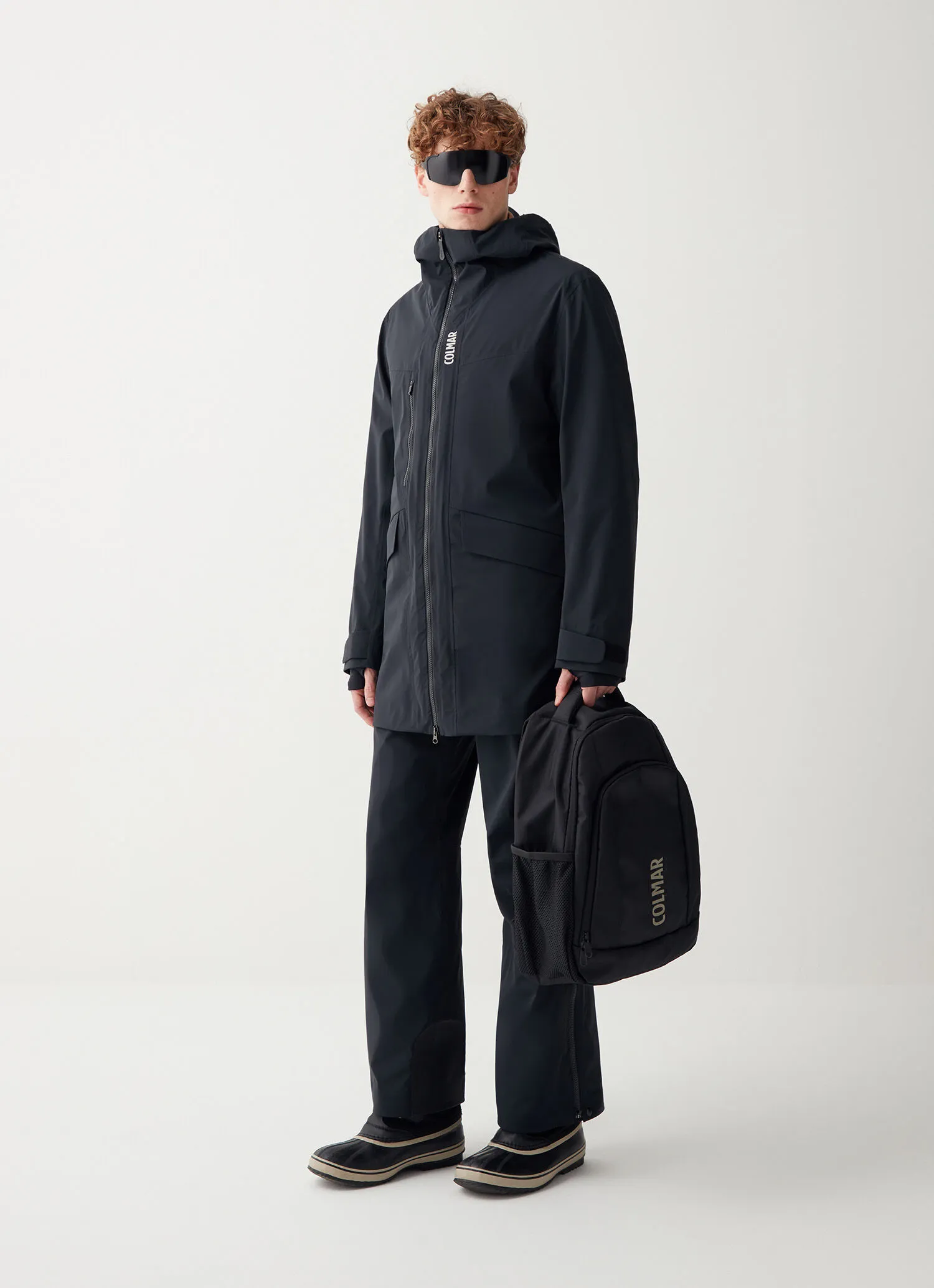 Unpadded shell coat-