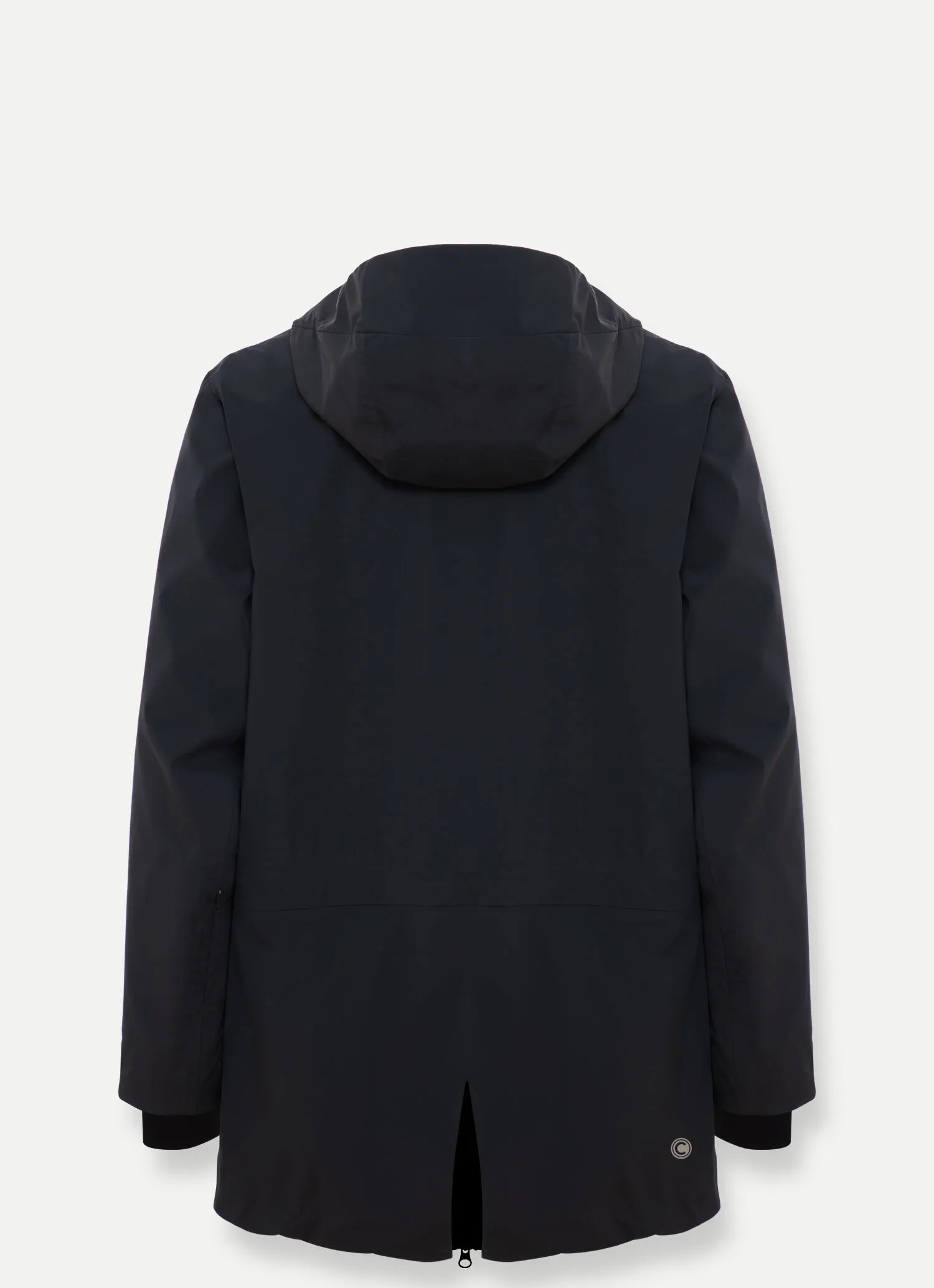 Unpadded shell coat-