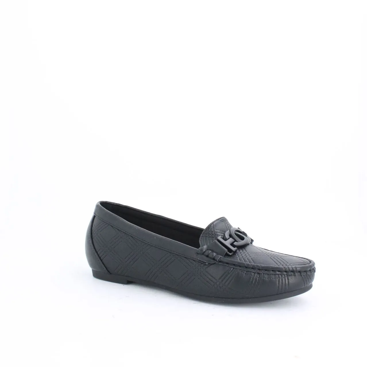 VEVA MOCCASINS - BLACK