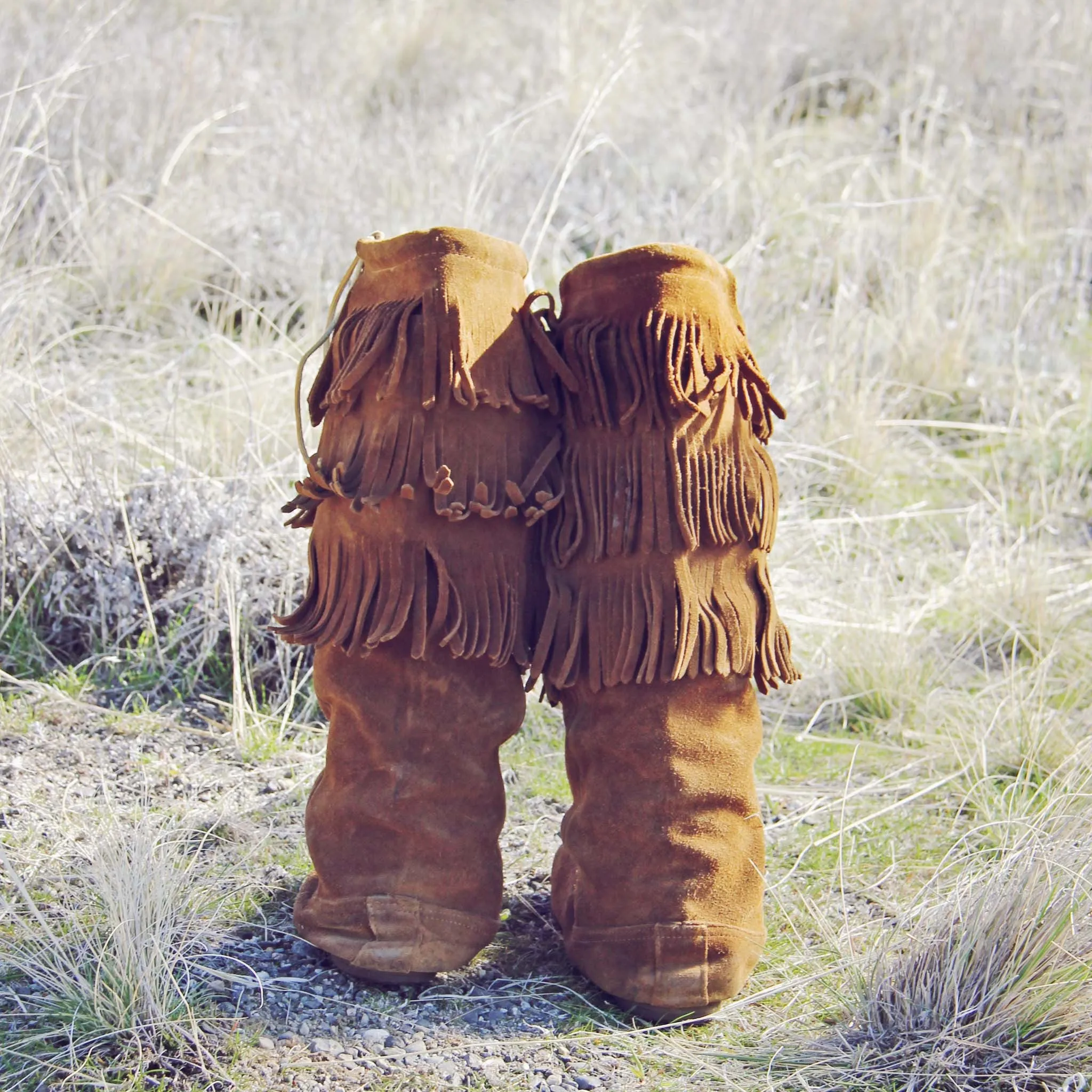 Vintage Spirit & Sky Moccasins