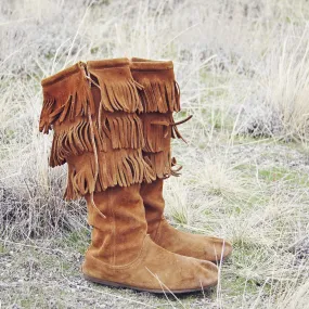 Vintage Spirit & Sky Moccasins