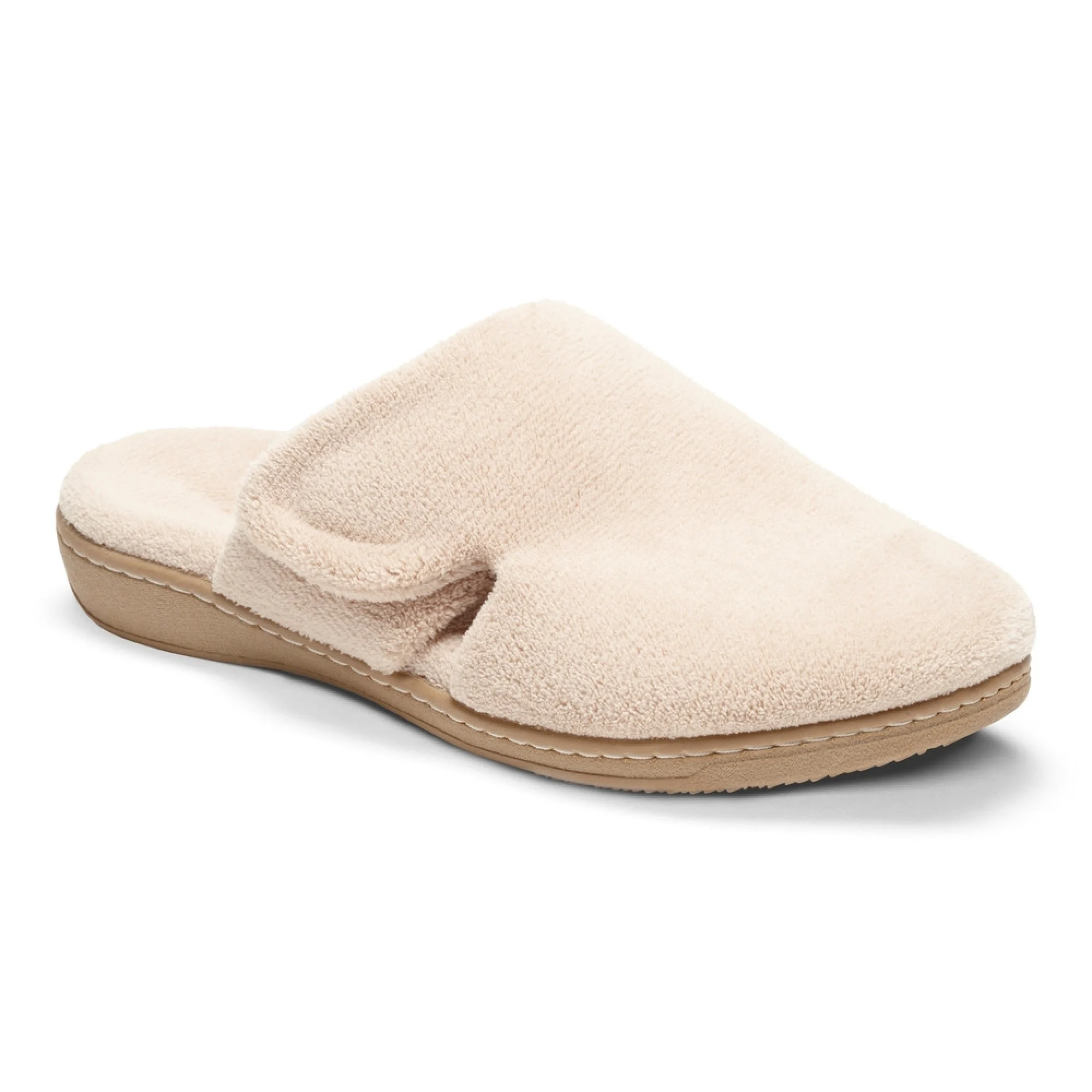 Vionic Womens Gemma Mule Slippers-Tan