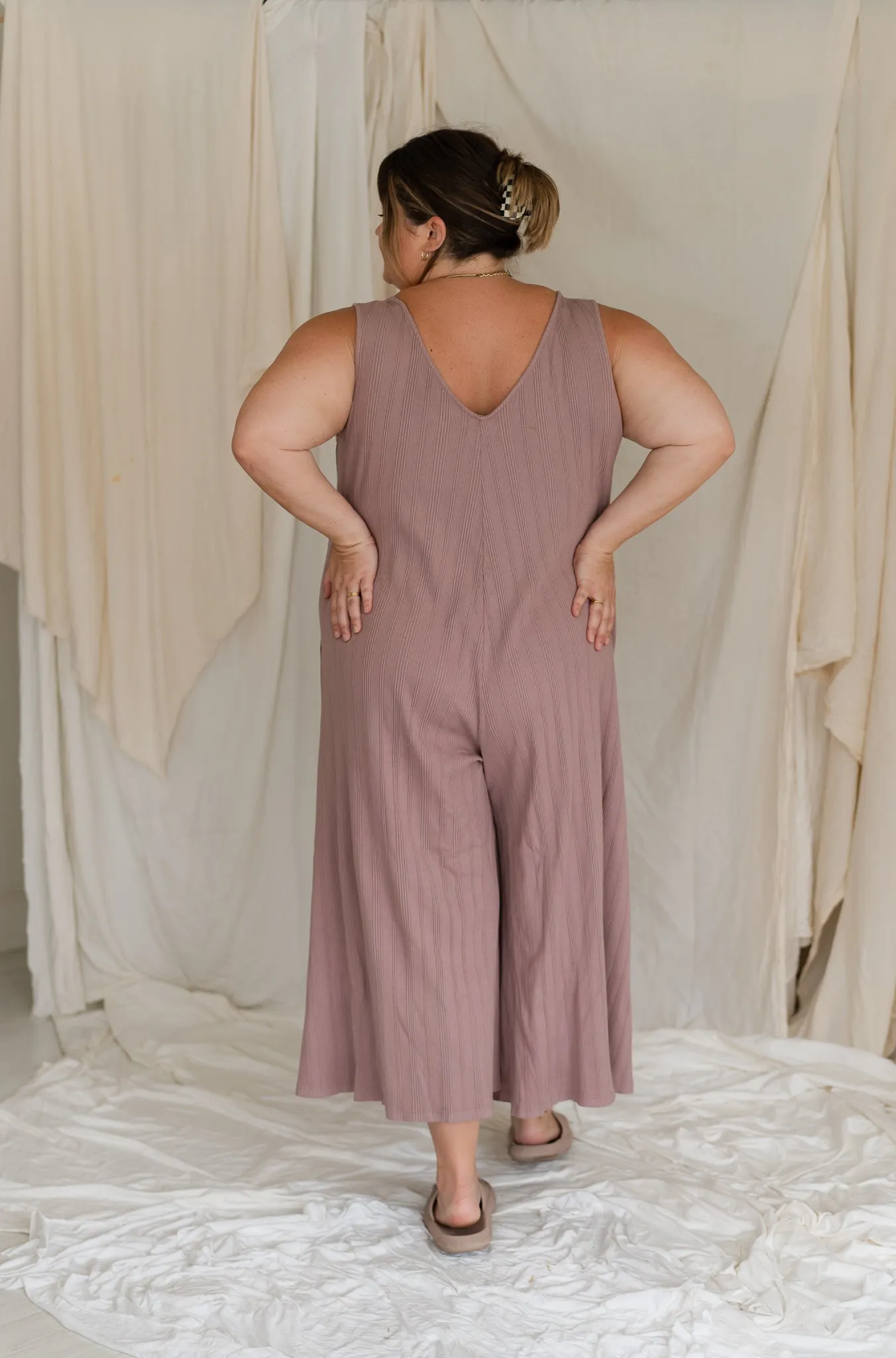 Willow Wide Rib Jumpsuit