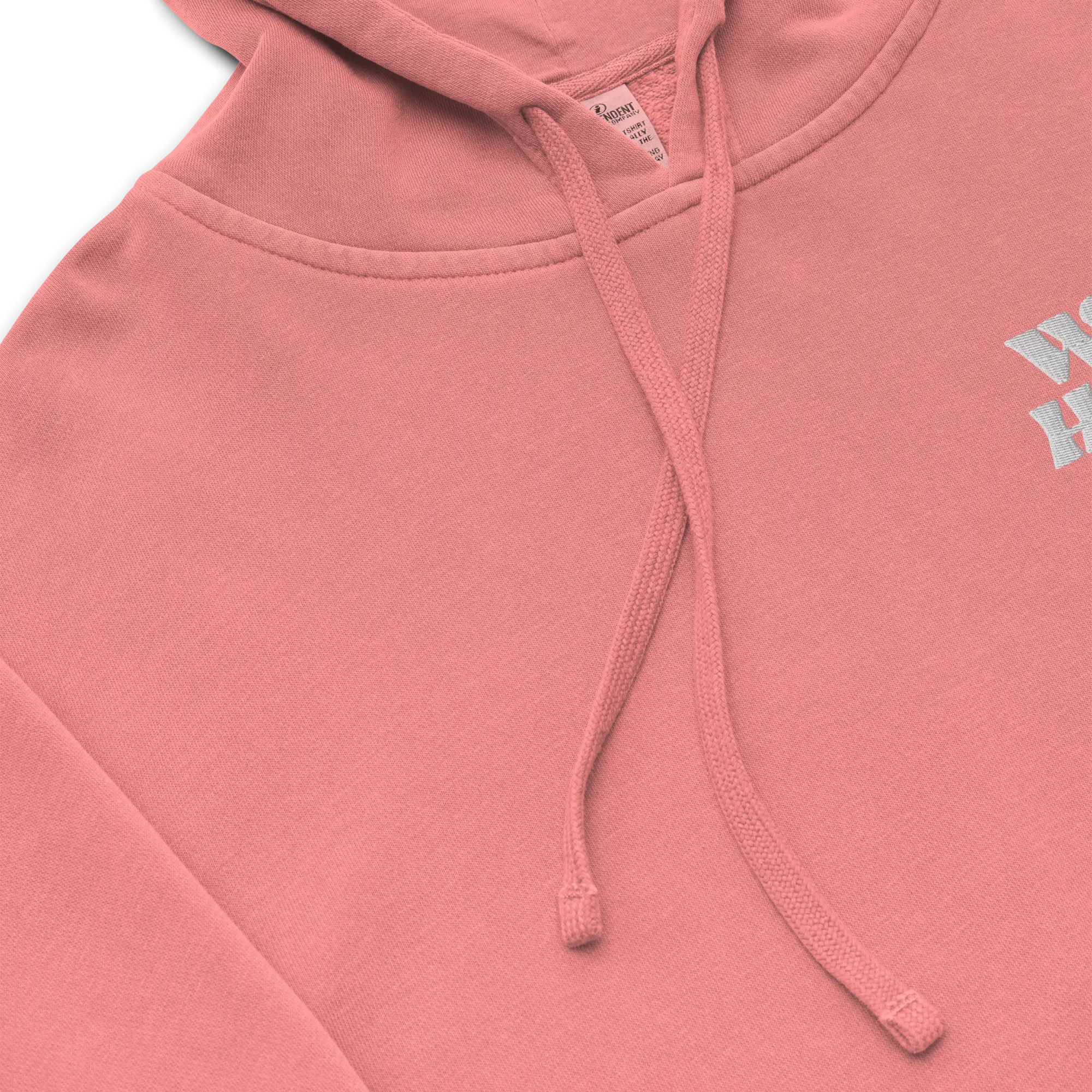 Woke Heaux Pigment-Dyed Hoodie