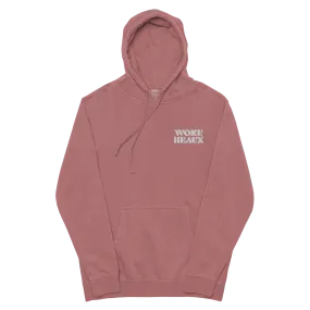 Woke Heaux Pigment-Dyed Hoodie