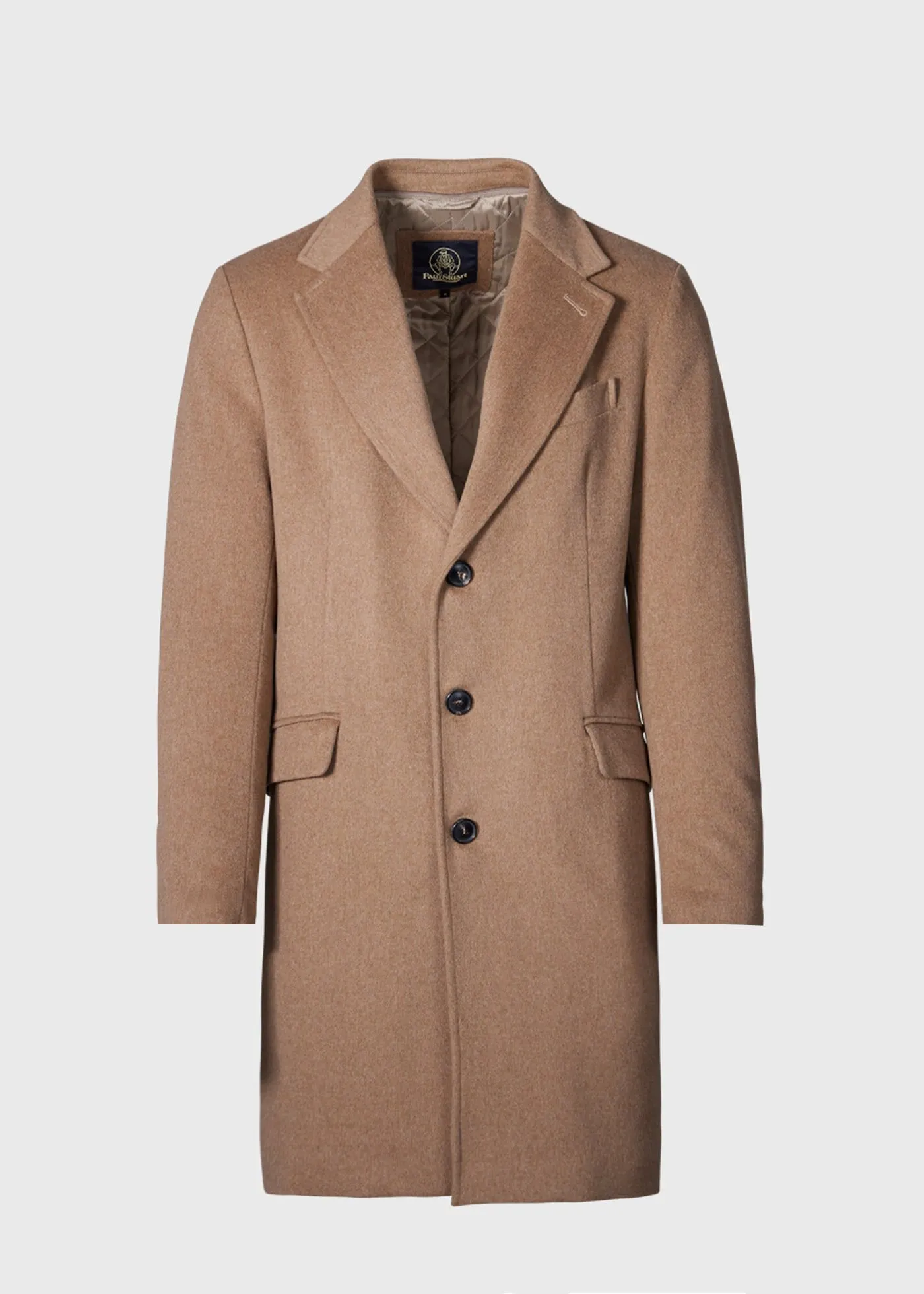 Wool Coat with Shearling Gilet