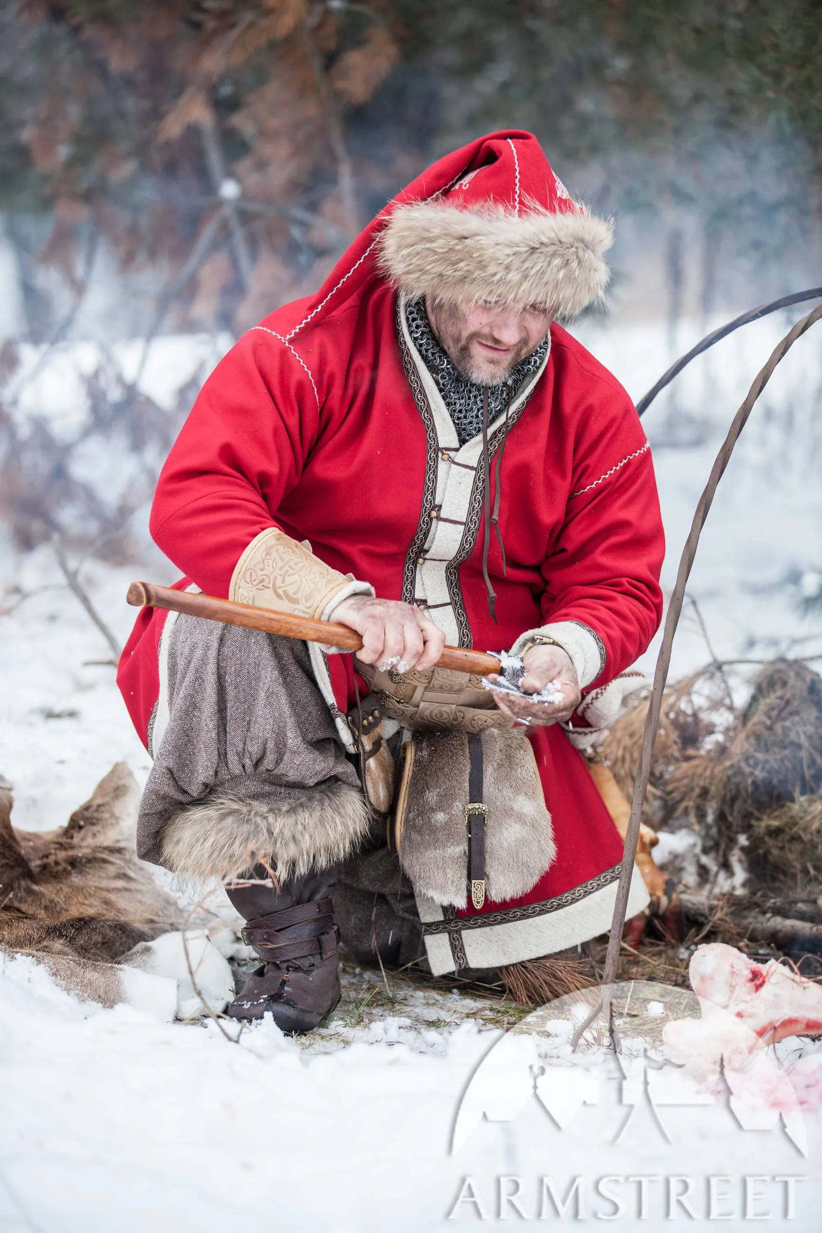 Woolen Viking Coat | Yule edition