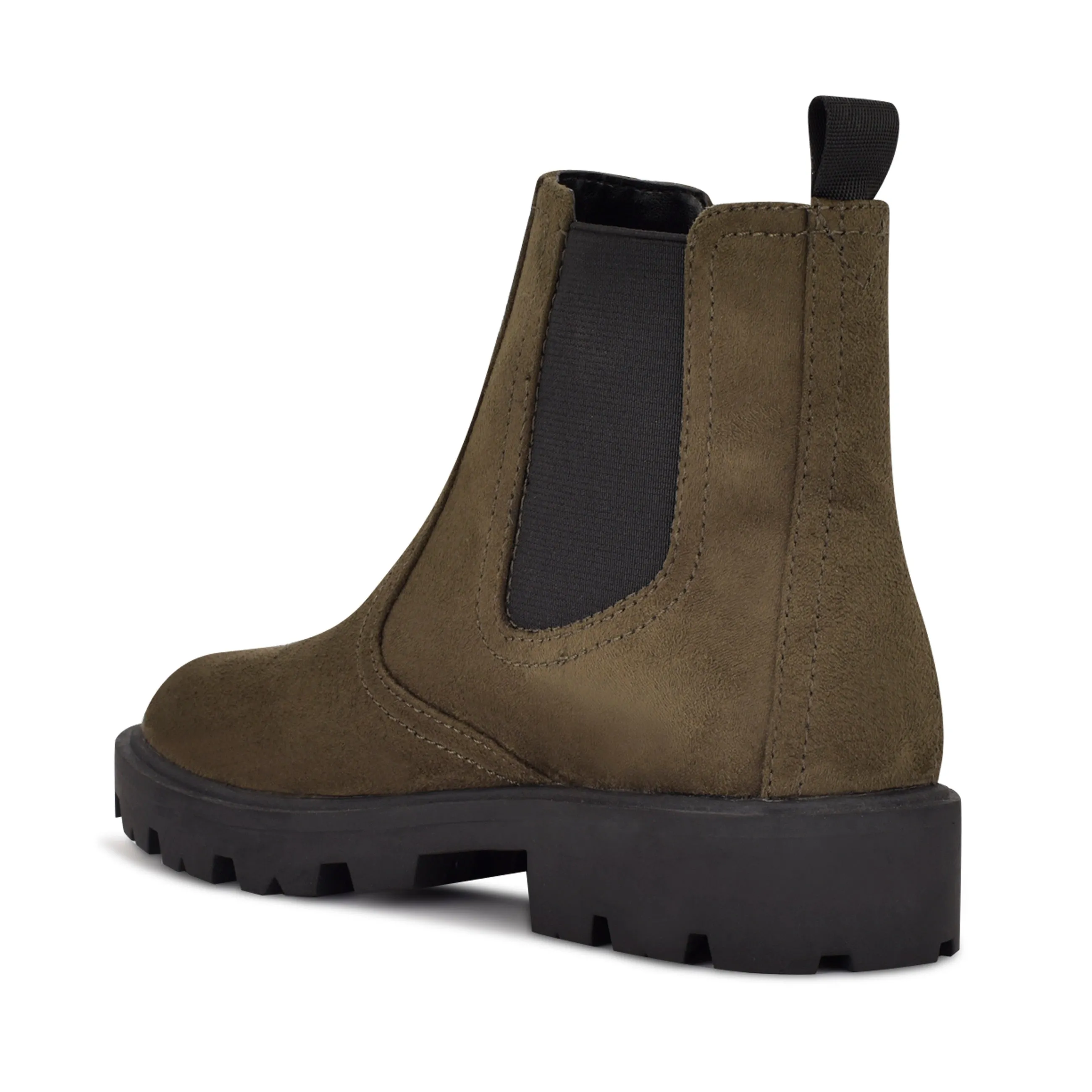 Yullon Lug Sole Chelsea Booties