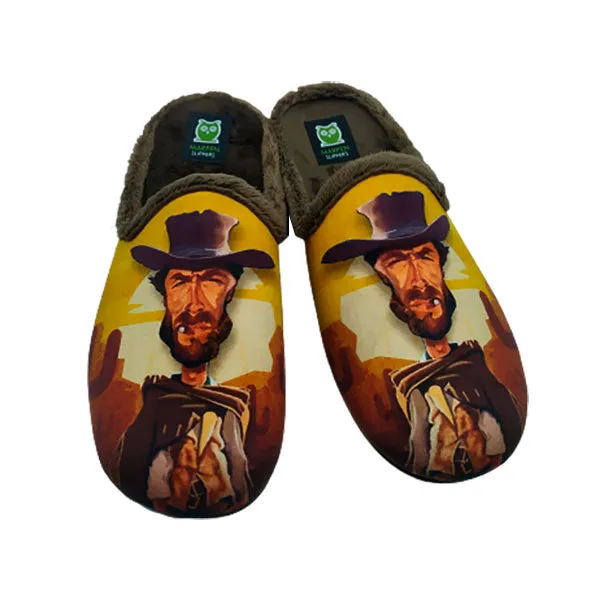 Zapatilla de casa Clint Eastwood de Marpen