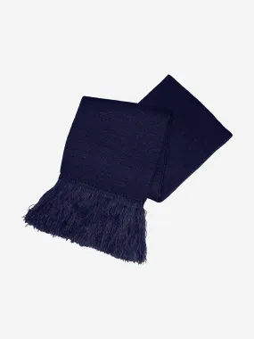 Zeco Kids School Knitted Scarf in Navy